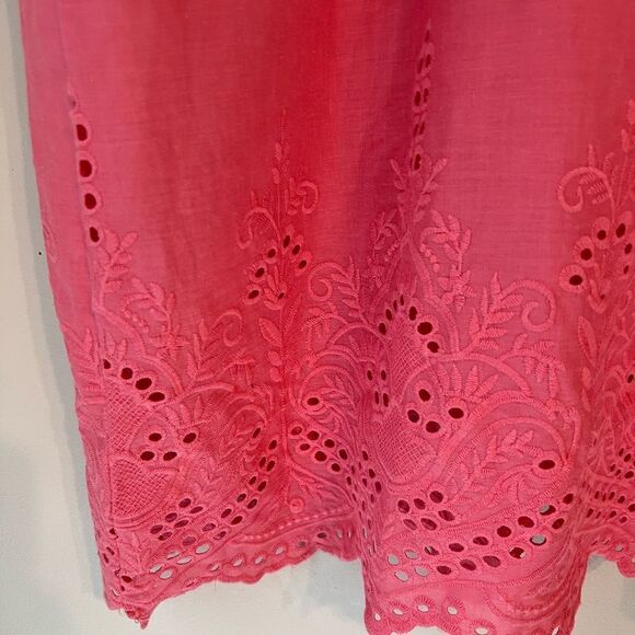 Ink + Ivy Women  Sleeveless Blouse Top Eyelet - Picture 7 of 9